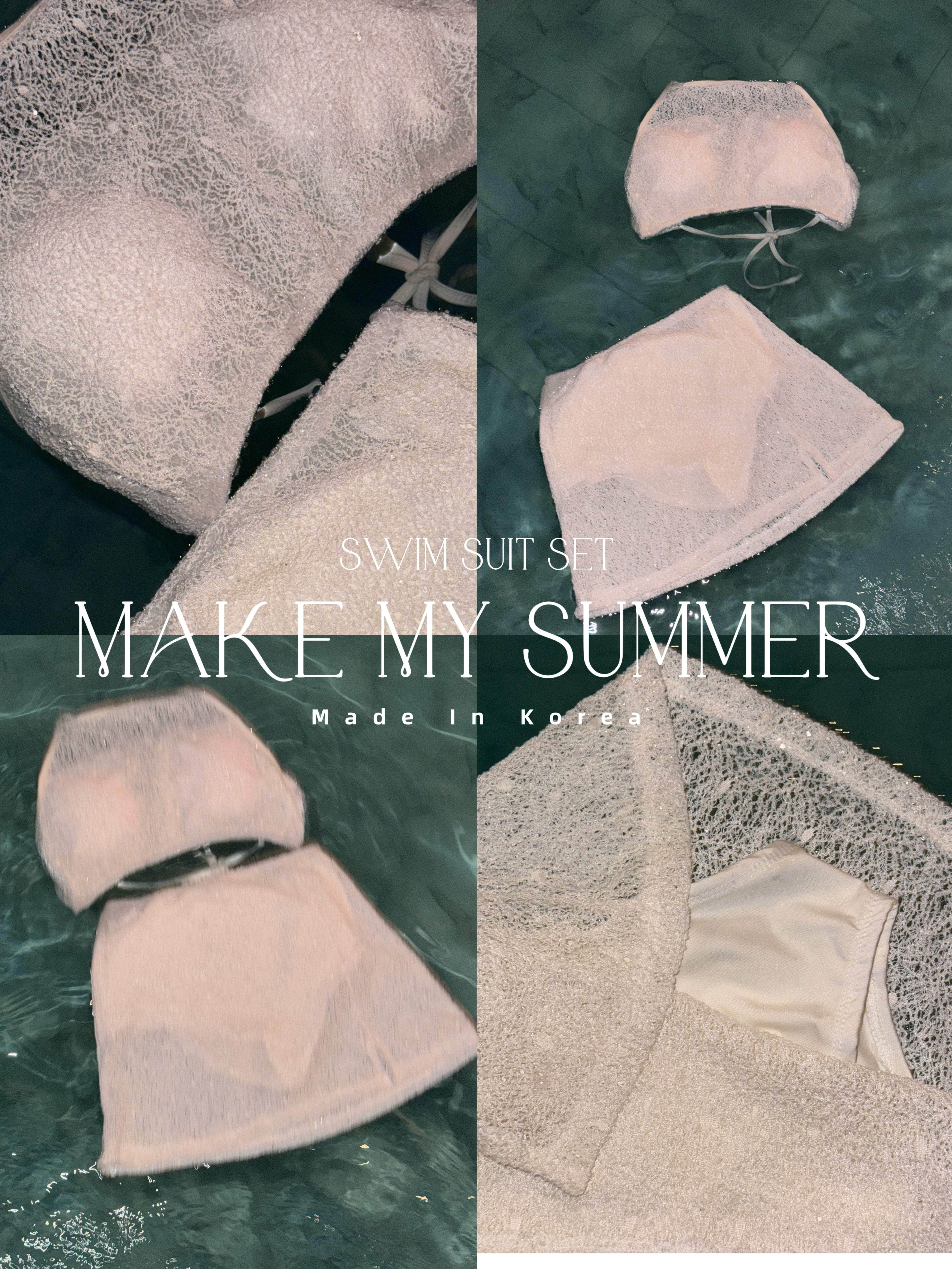 【旅行度假Vibe🏝️ | 有PAD! 零負擔☁️】Make My Summer Swim Suit Set