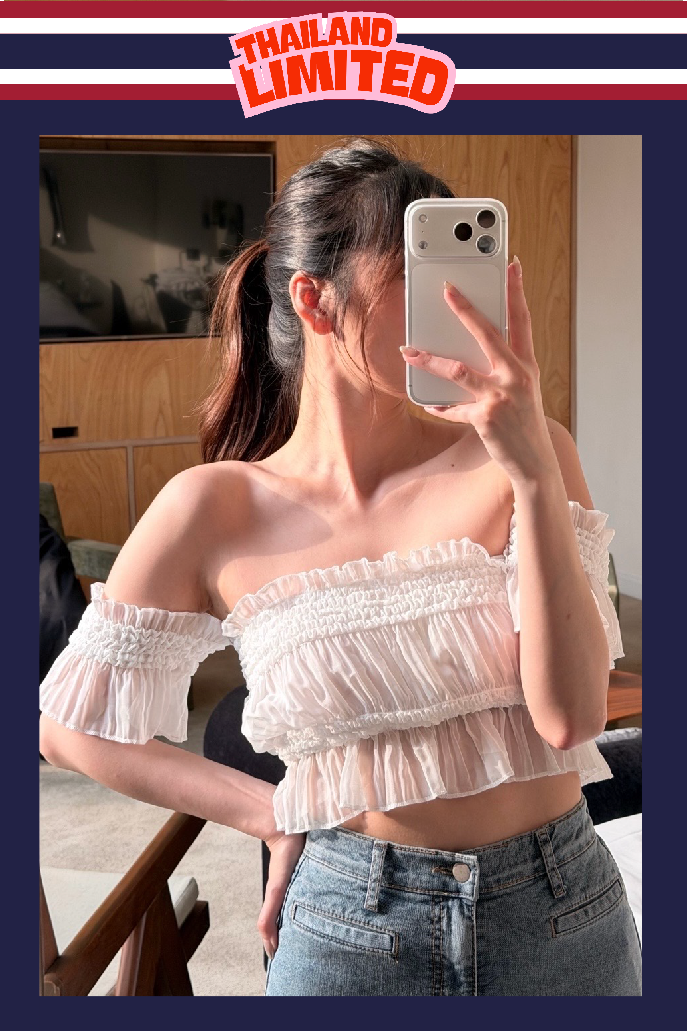【泰國早鳥連線🇹🇭】#4 Eye-catching Fairy top