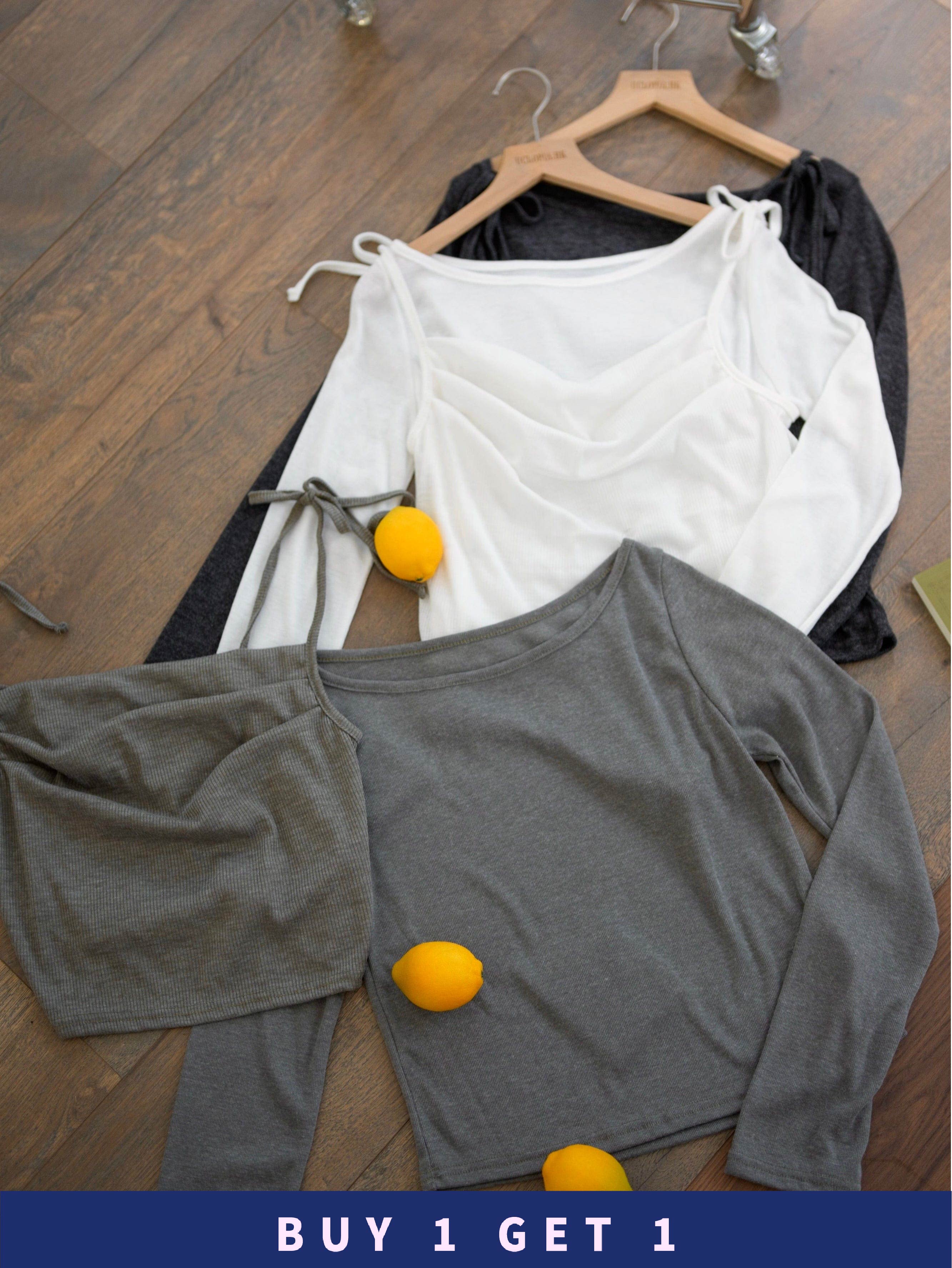 #59【 $99買一送一 】彈性鬆軟綁帶兩件套