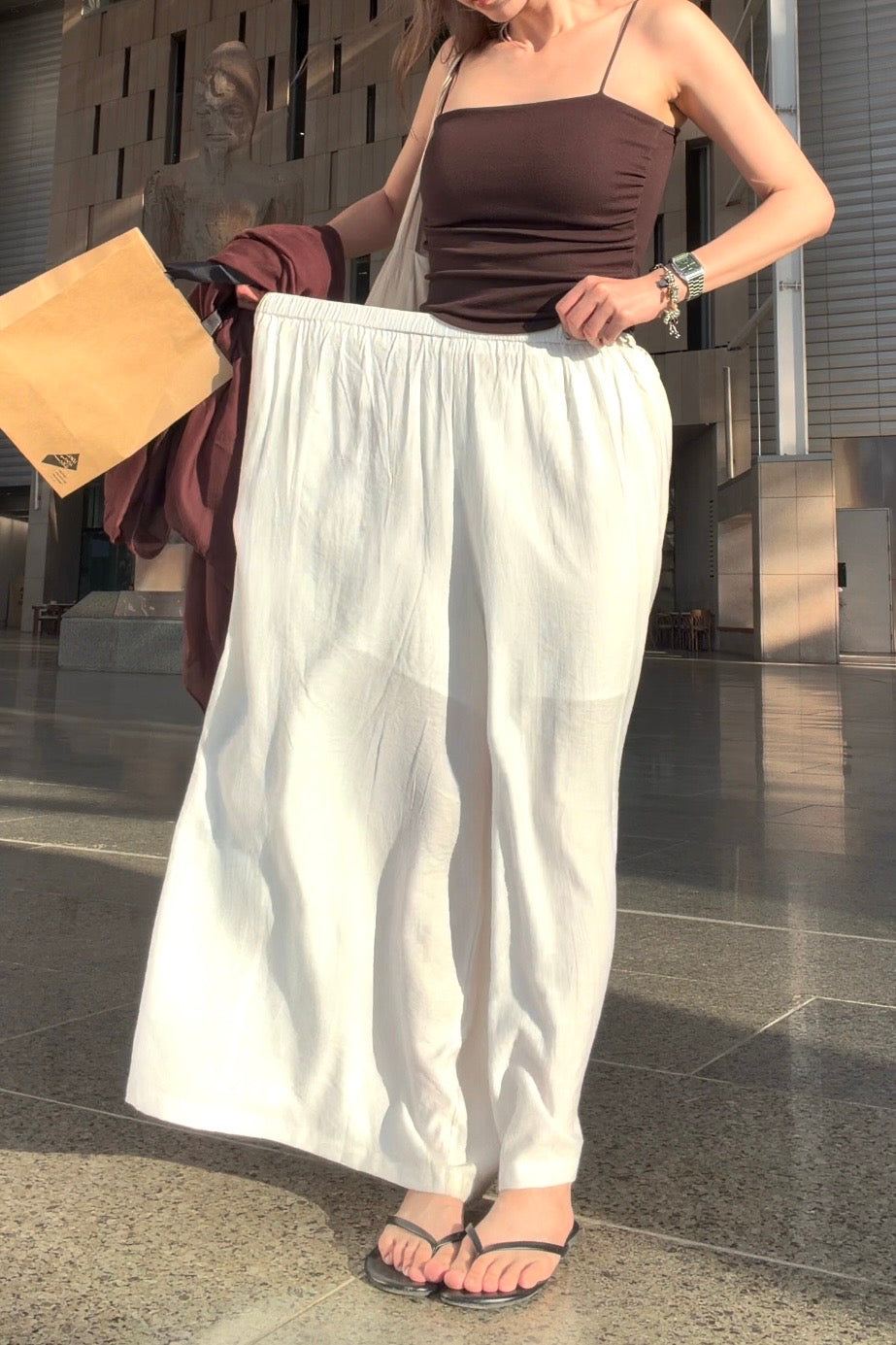 【 埃及小連線 DAY2 】飄飄褲 ～ Pure Pure Pants [兩色入］
