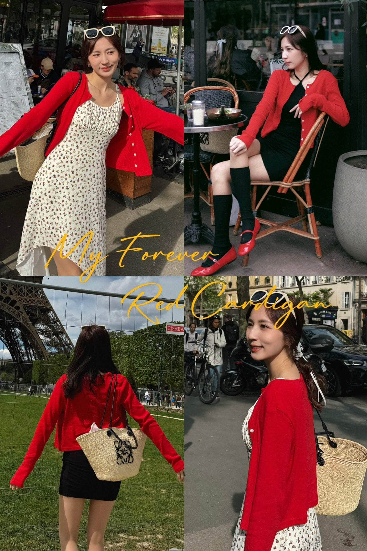 【甜美活力🍧 | 必試入門Y2K🎧】店主超喜歡的Must try ! 復古高級感 My Forever Red Cardigan❣️