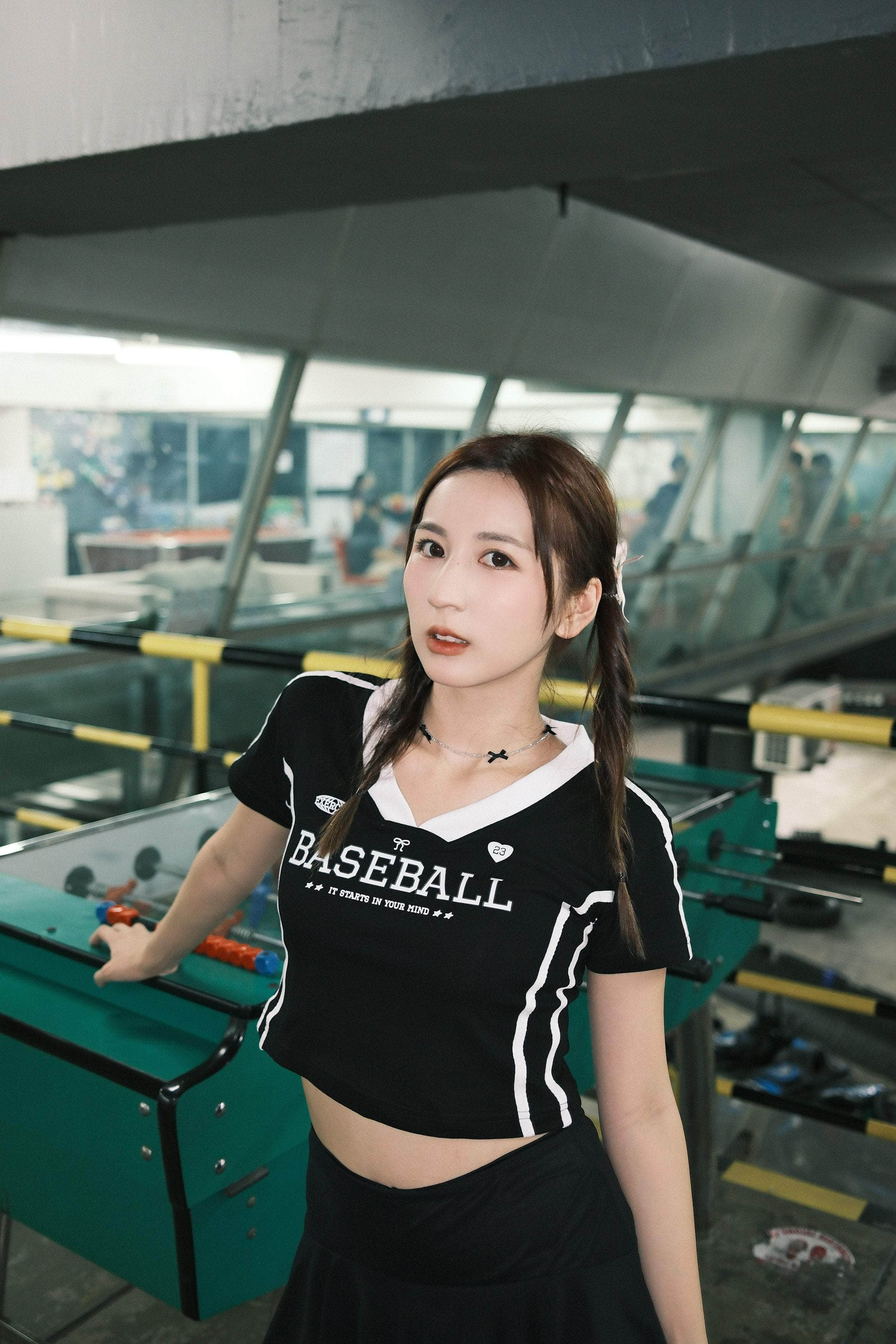 【 🇹🇭泰國親身搜羅• 最後現貨 】甜美復古波衫 - Baseball  [兩色入]￼￼