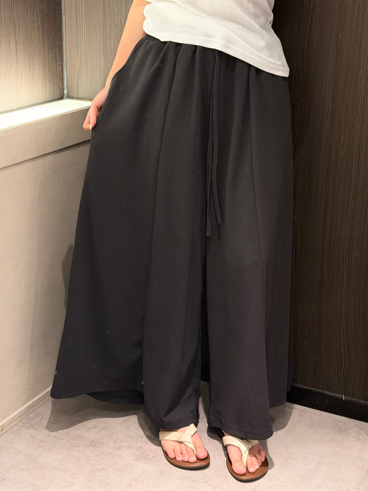 【 $99開季震撼價❗️ 】#13 | 泡泡皺布闊腳褲［三色入］