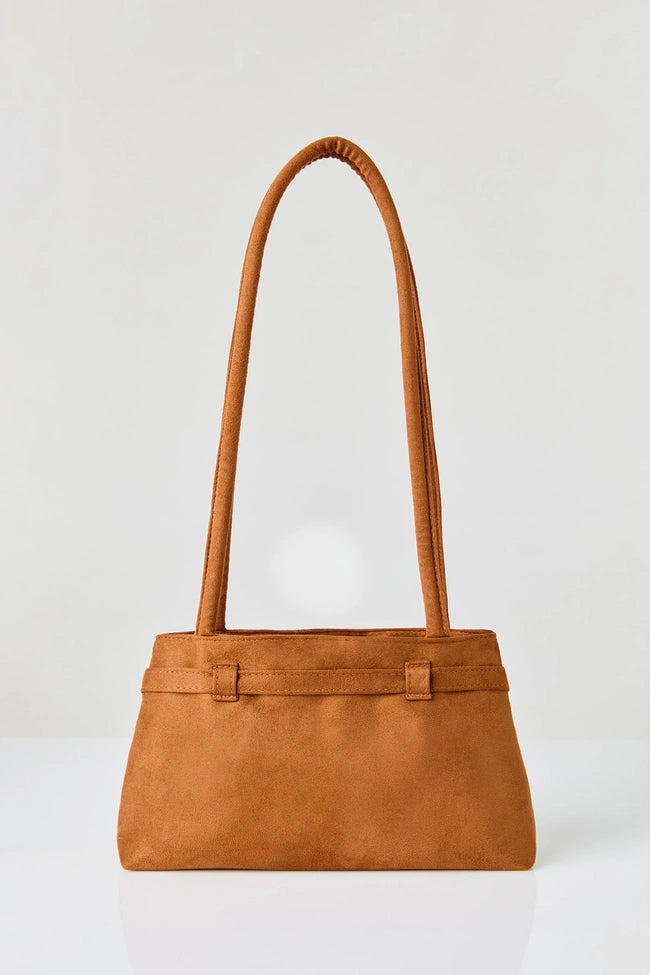 Gentle Woman｜SUEDE BALLERINA BAG