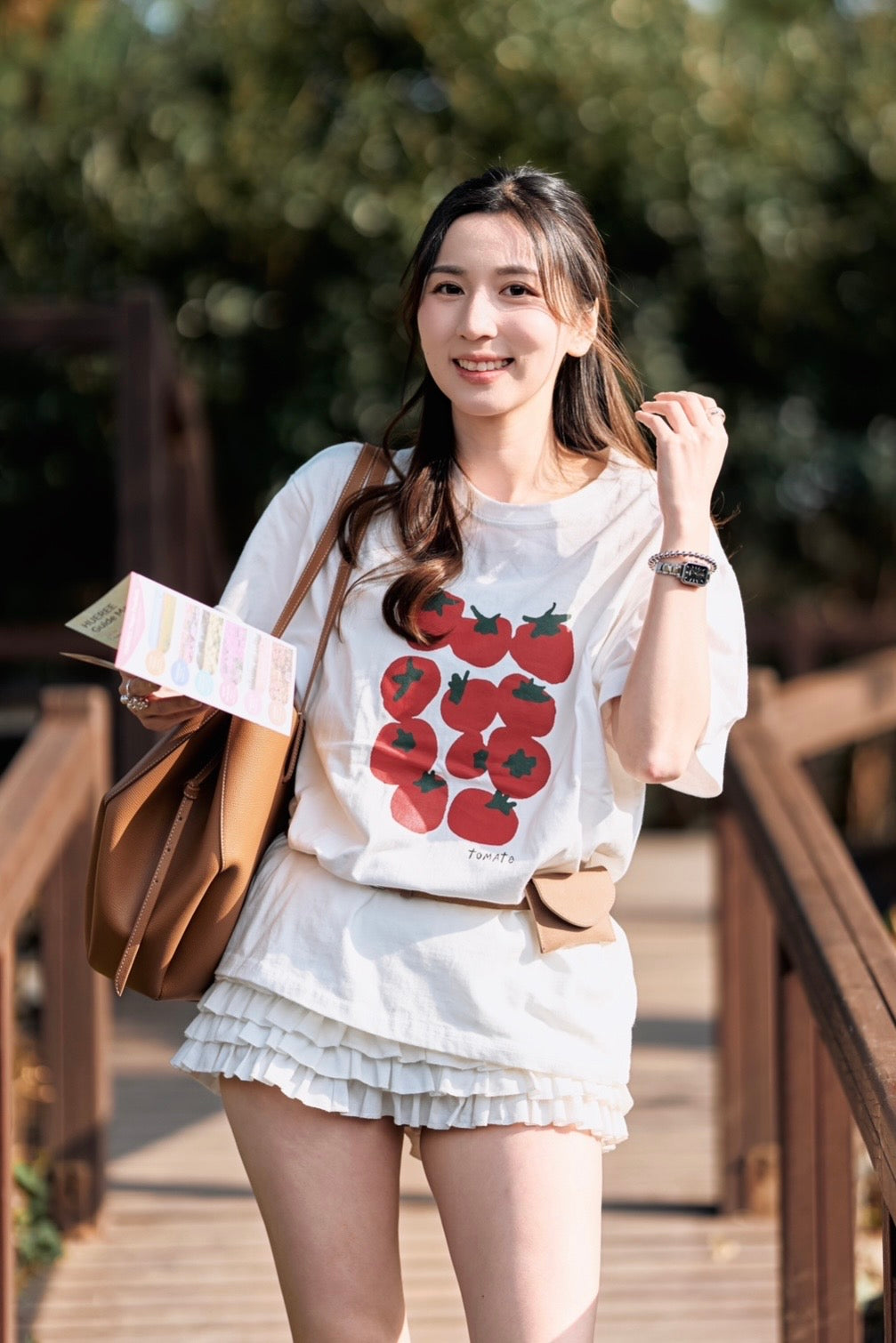 【 韓國親身搜羅系列｜Summer Vol.1 🍧 】Super Cute Super Fresh Tomatooooo Tee 🍅