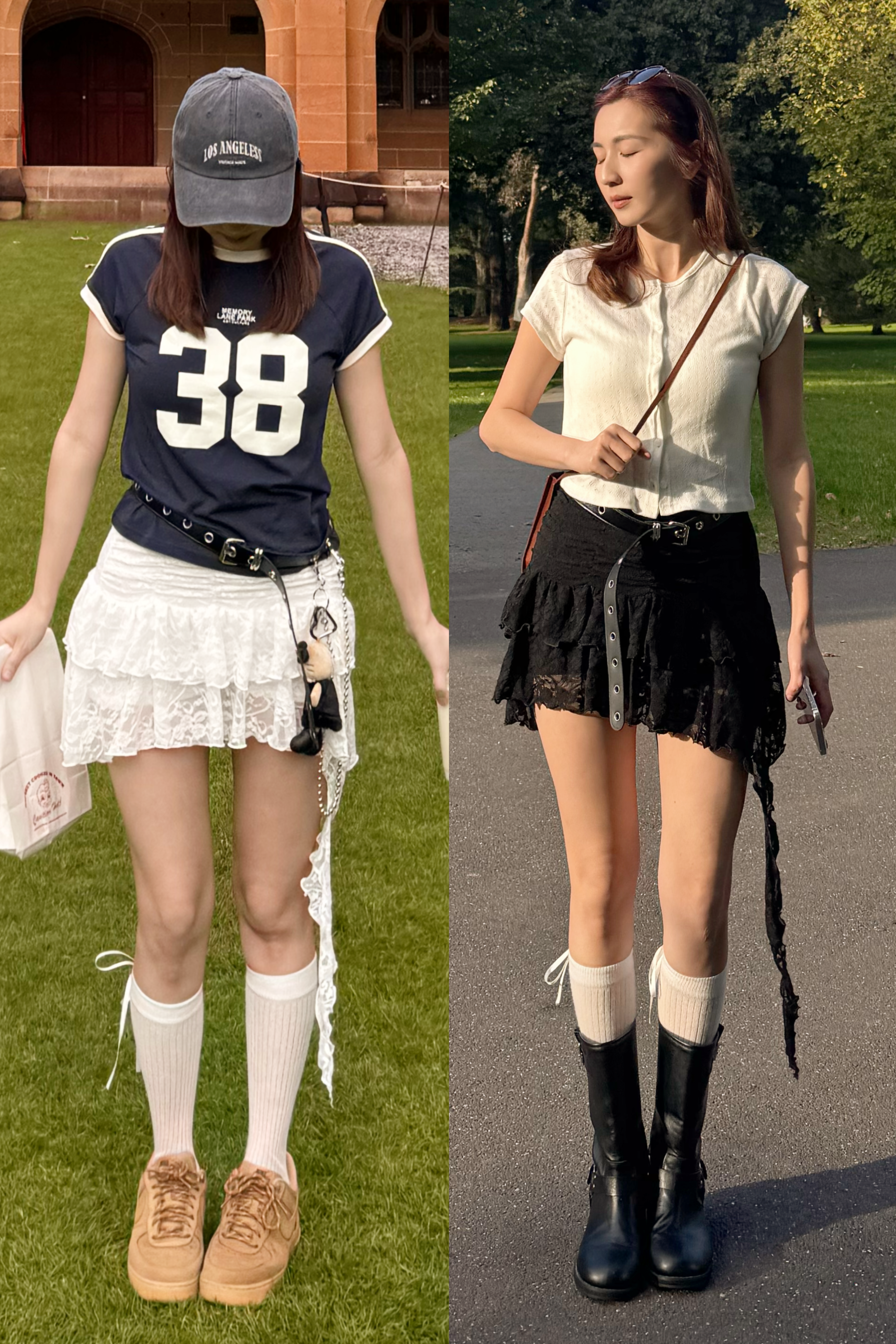 【𝐇𝐎𝐓 𝐒𝐔𝐌𝐌𝐄𝐑 🏝️ 大型上架！】Lace tail layer skirt［兩色入］
