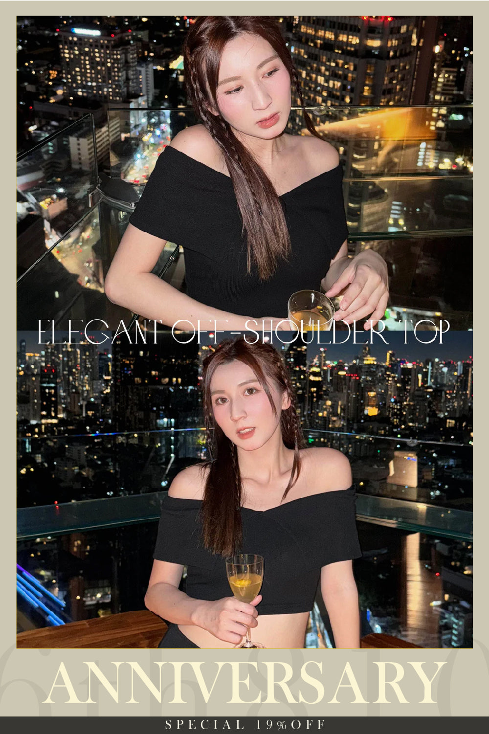 Elegant Off-Shoulder Top