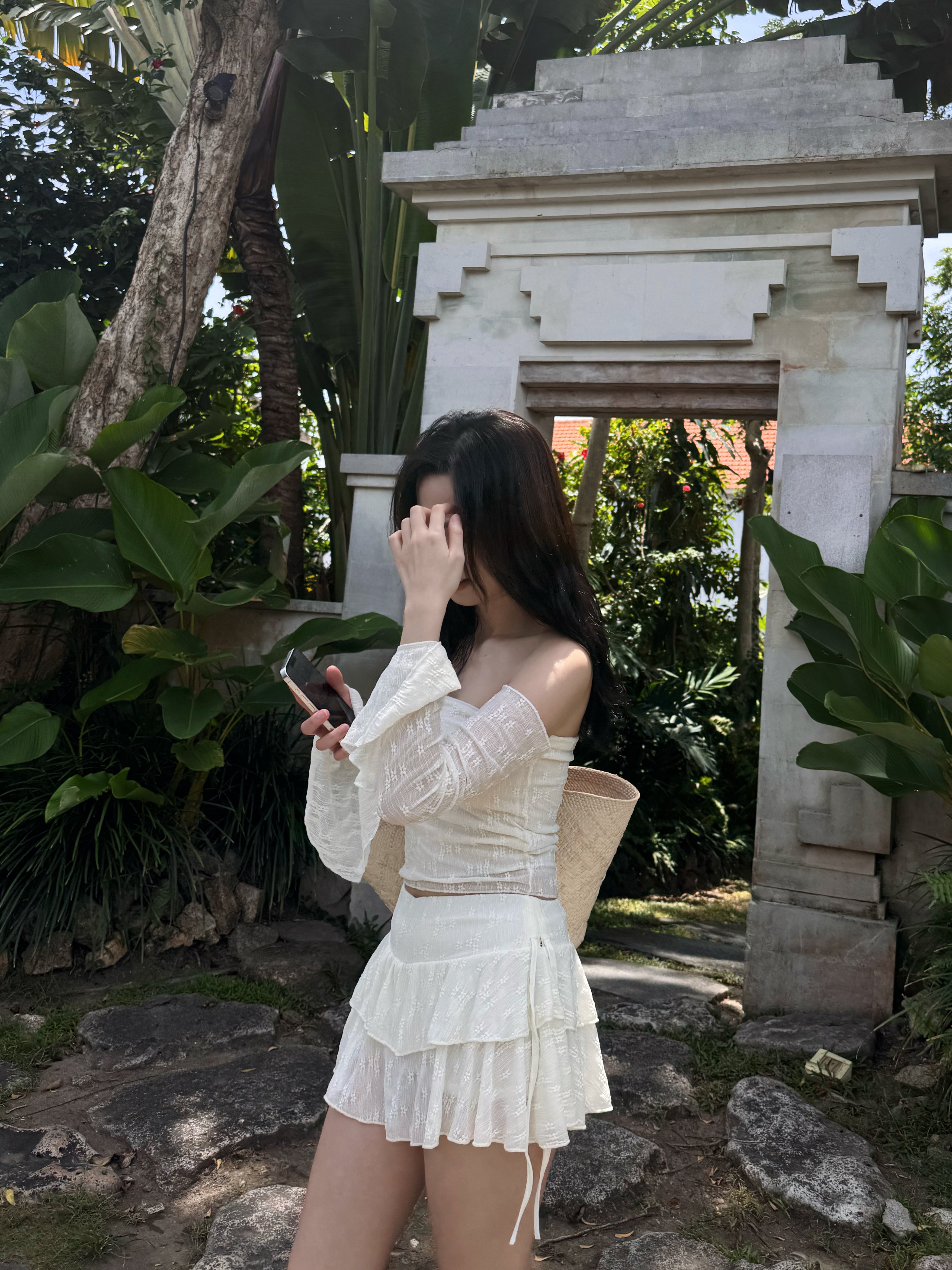 【🇹🇭泰國早鳥團2025】Softy Lace Collection🌸層次感綁帶短裙仔 [三色入］