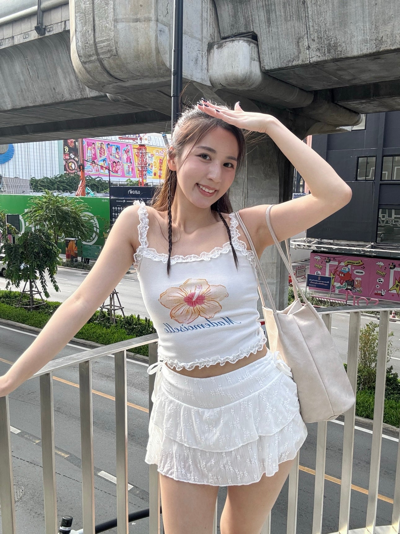 $99 Sweet Hot Top｜Lace吊帶水墨花［兩色入］