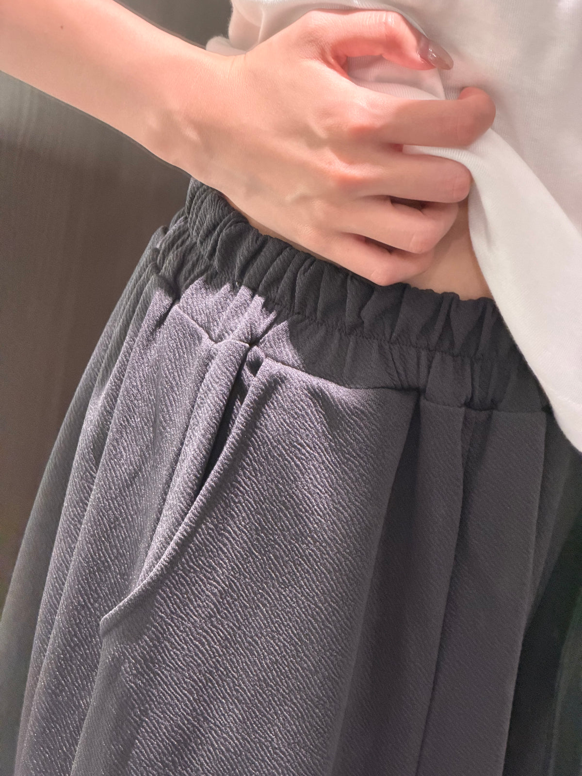 【 $99開季震撼價❗️ 】#13 | 泡泡皺布闊腳褲［三色入］