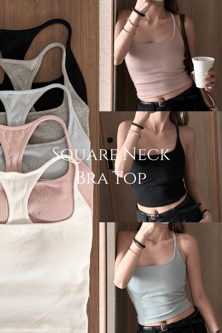 【首批價$139❗️】完美直角肩BraTop［五色入］