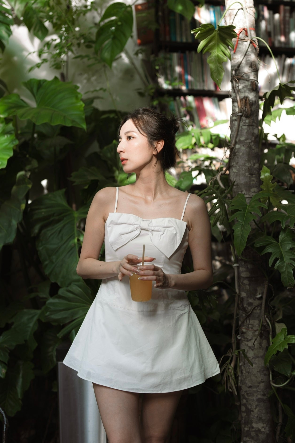 【首次越南連線！🇻🇳】Ribbon White Dress
