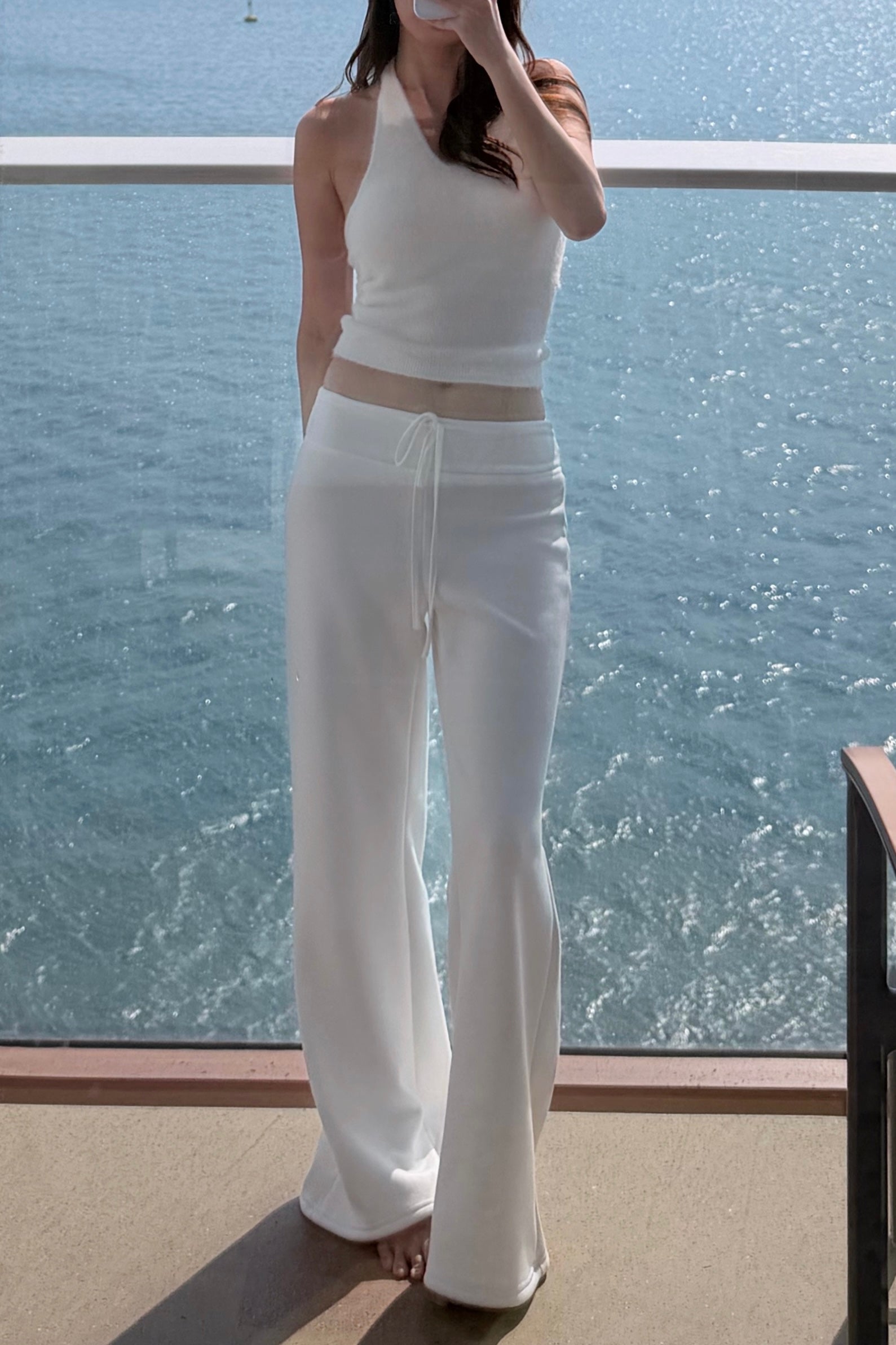 【 船上Special Day 1🛳️ 】太空棉加絨軟軟棉褲［兩色入］￼￼￼