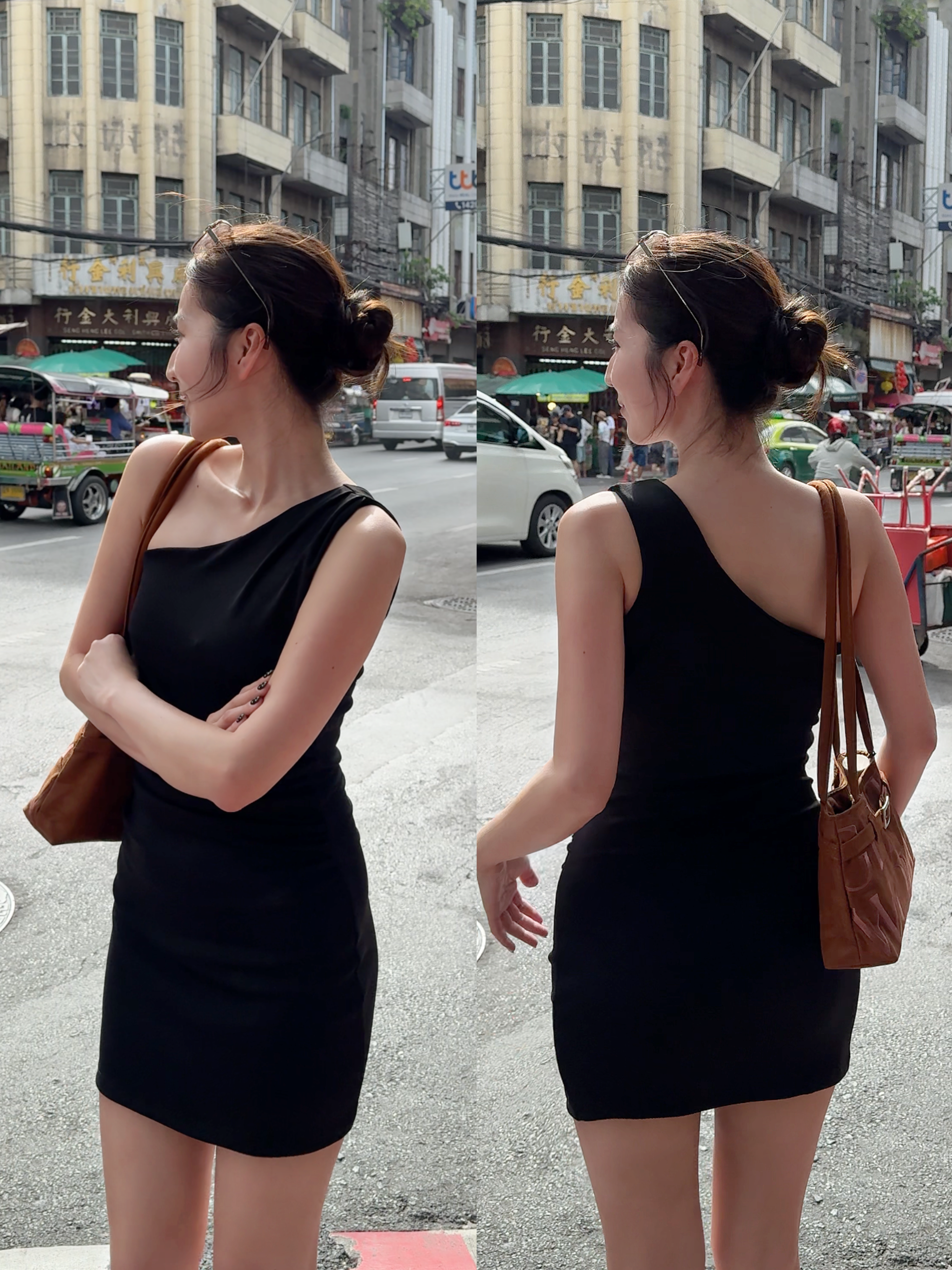 【🇹🇭泰國連線最終回 #7】Grand Daily Collection🍸｜One shoulder Lady Ops