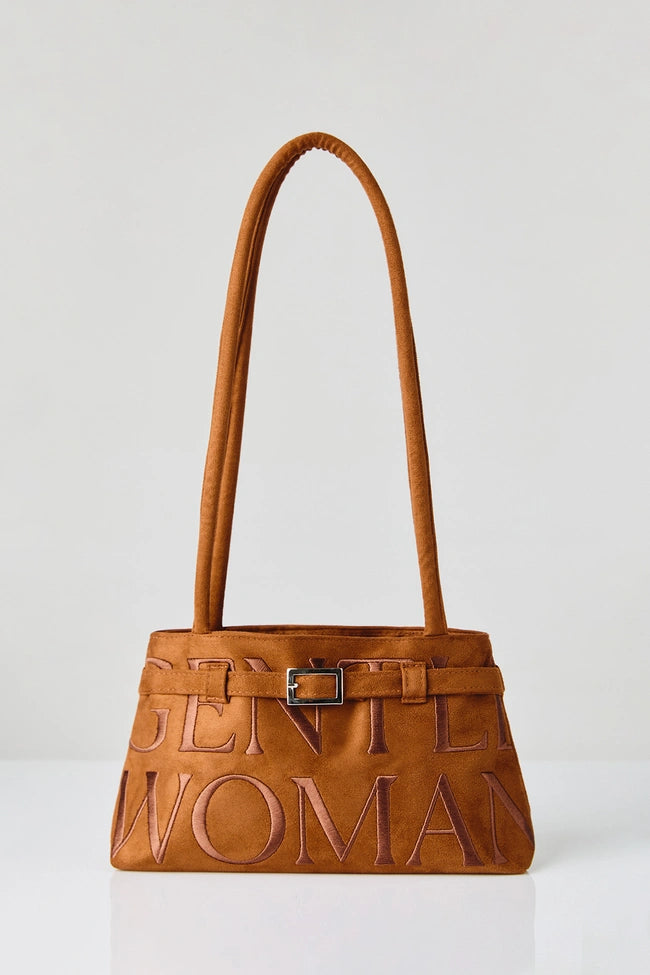 Gentle Woman｜SUEDE BALLERINA BAG