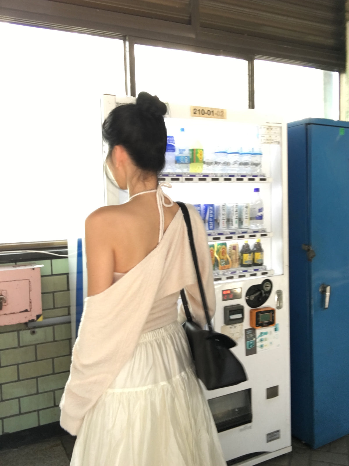 滿滿溫柔感💕滑捋捋馬海毛套裝 掛頸背心+小外套［三色入］￼￼