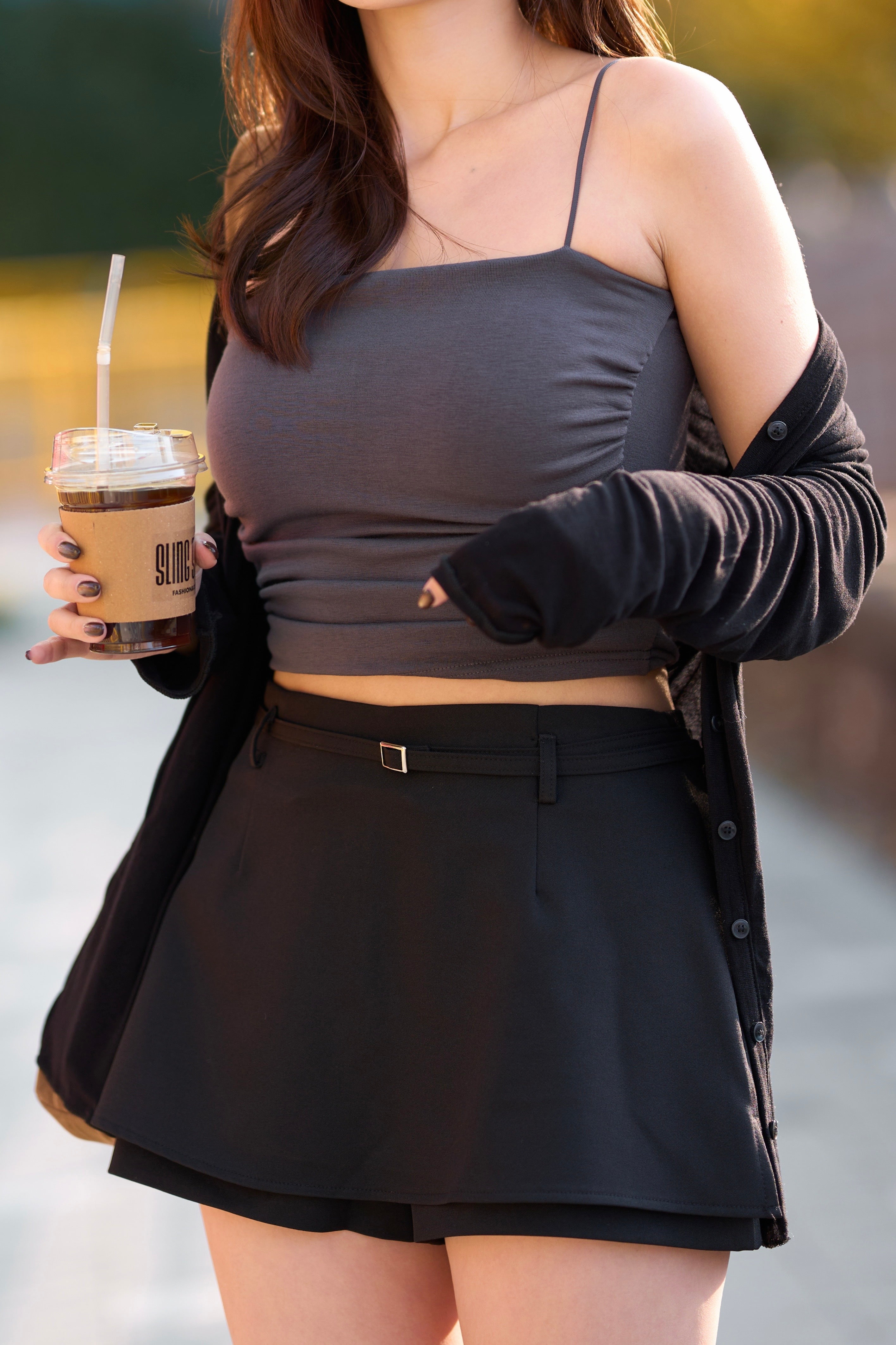 【 韓國親搜巡禮 · Week 1🪵 】精緻女生必入的精緻A字褲裙［三色入］