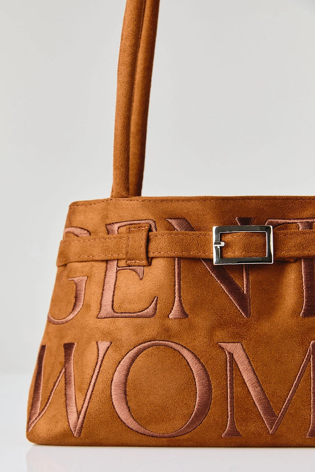 Gentle Woman｜SUEDE BALLERINA BAG