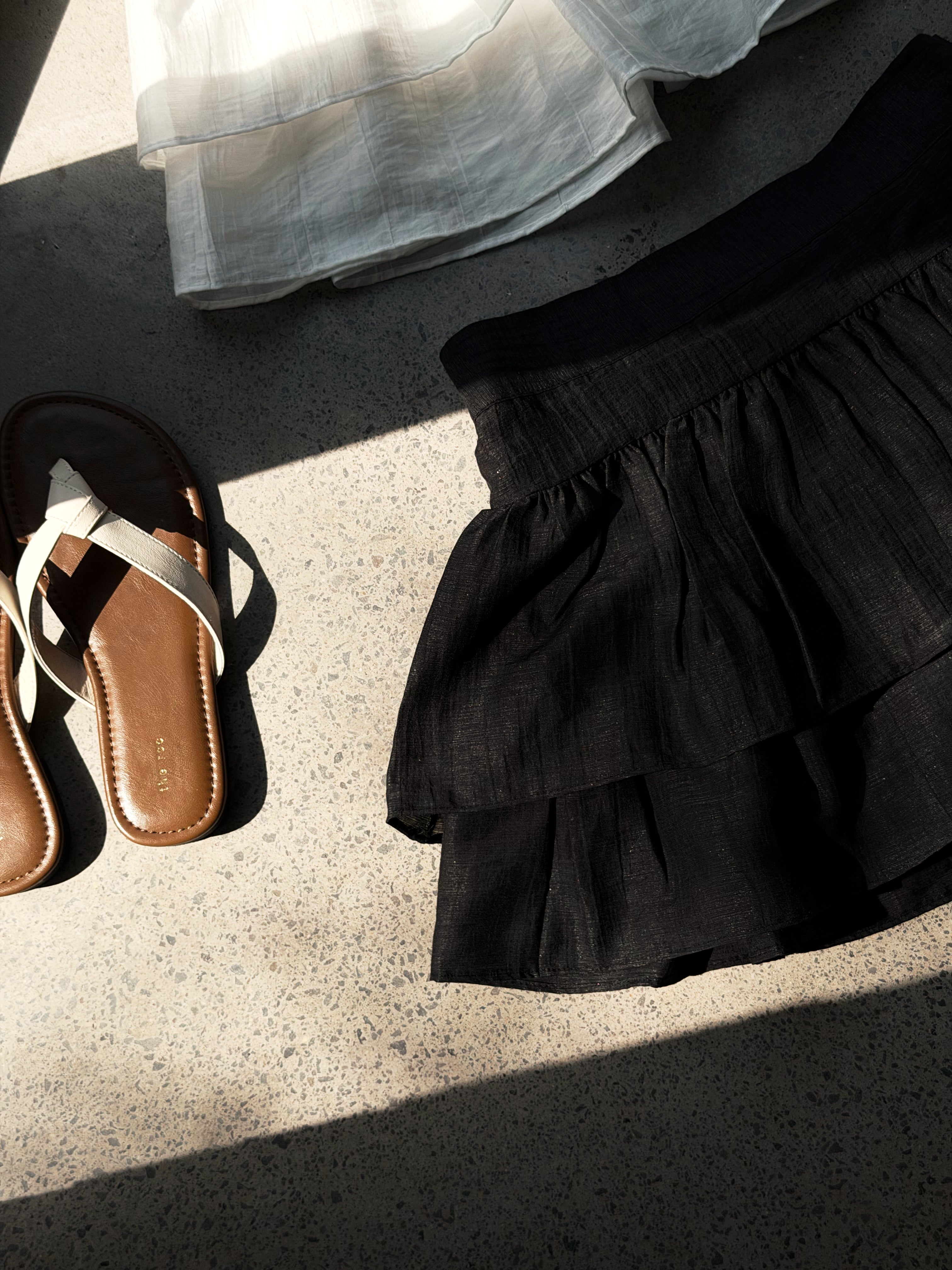 【春日韓國連線🇰🇷🌸】Ballet Core Double layer Skirt［兩色入］