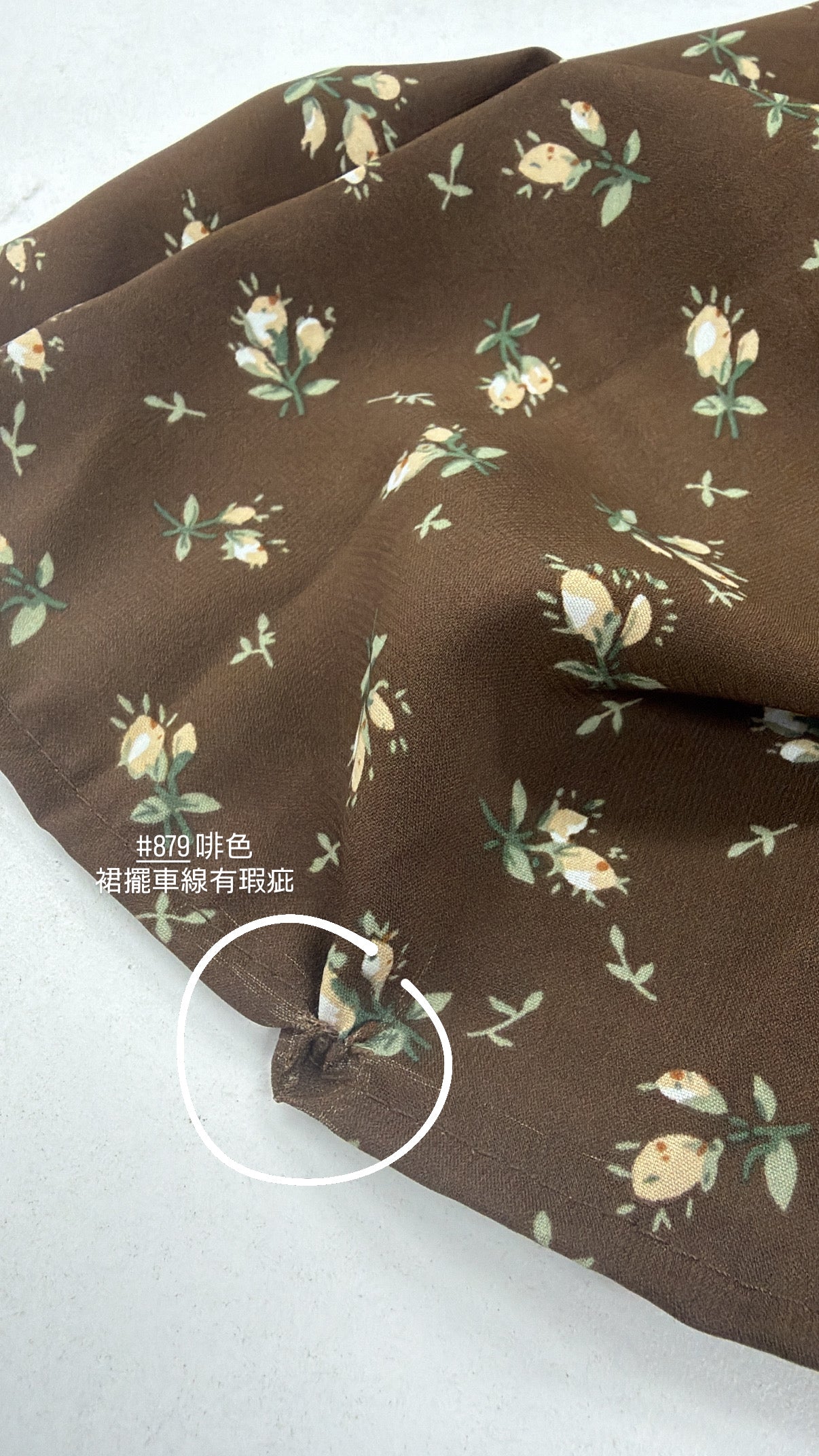 【FLAWED ITEM❗️】Adjustable Gentle Floral Dress [Available in Three Colors]