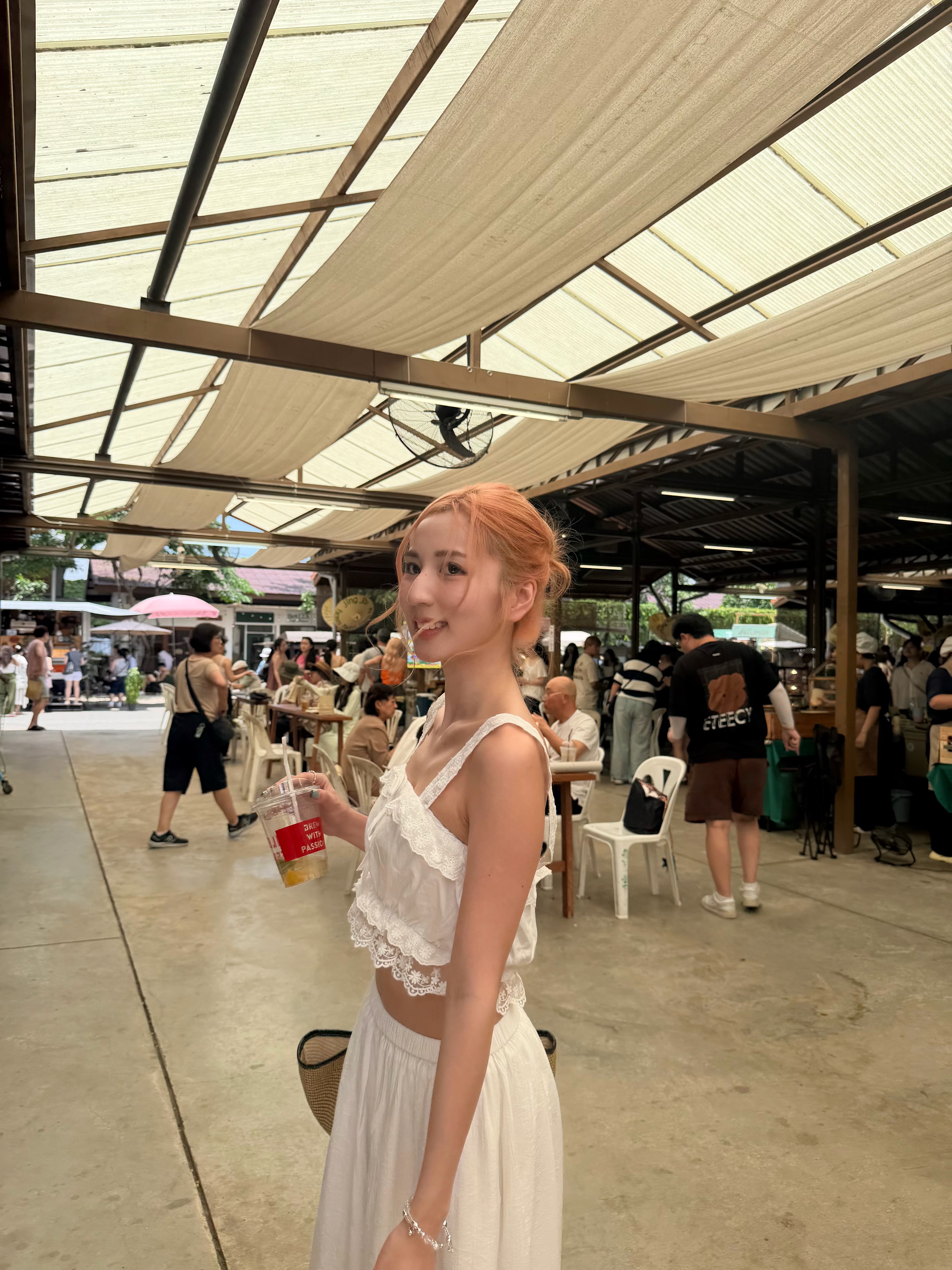 【 夏日炎炎泰國連線☀️🇹🇭 】#5 清新甜美女孩必入！So cute So sweet Top［兩色入］
