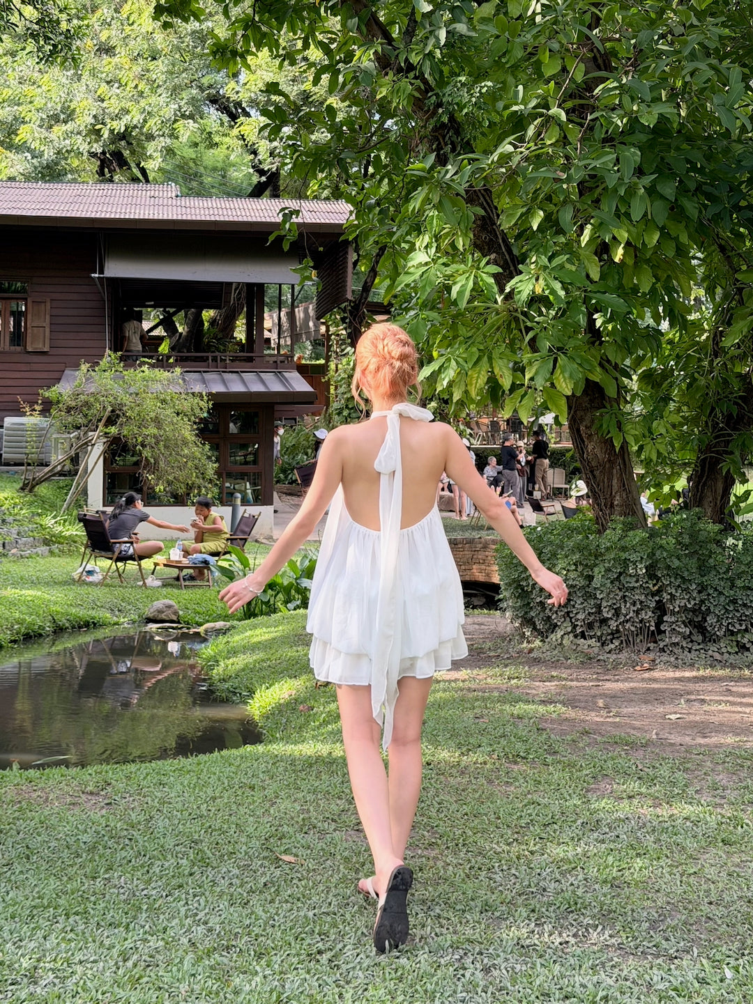 【 夏日炎炎泰國連線☀️🇹🇭 】#13 Pure Chiffon Balla Dress［兩色入］