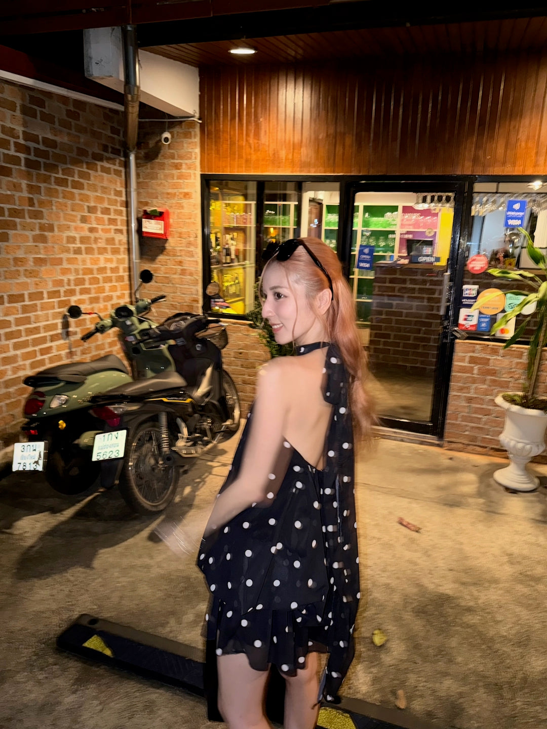 【 夏日炎炎泰國連線☀️🇹🇭 】#14 Dot Bot Balla Dress［兩色入］