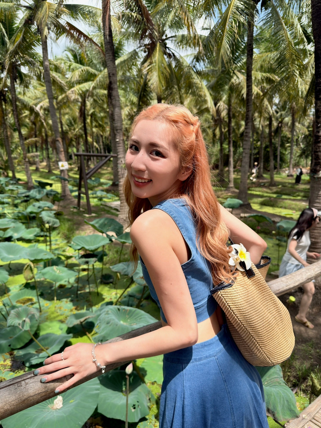 【 夏日炎炎泰國連線☀️🇹🇭 】#12 軟軟嘅牛仔布 💙 法式度假牛仔套裝［兩色入］