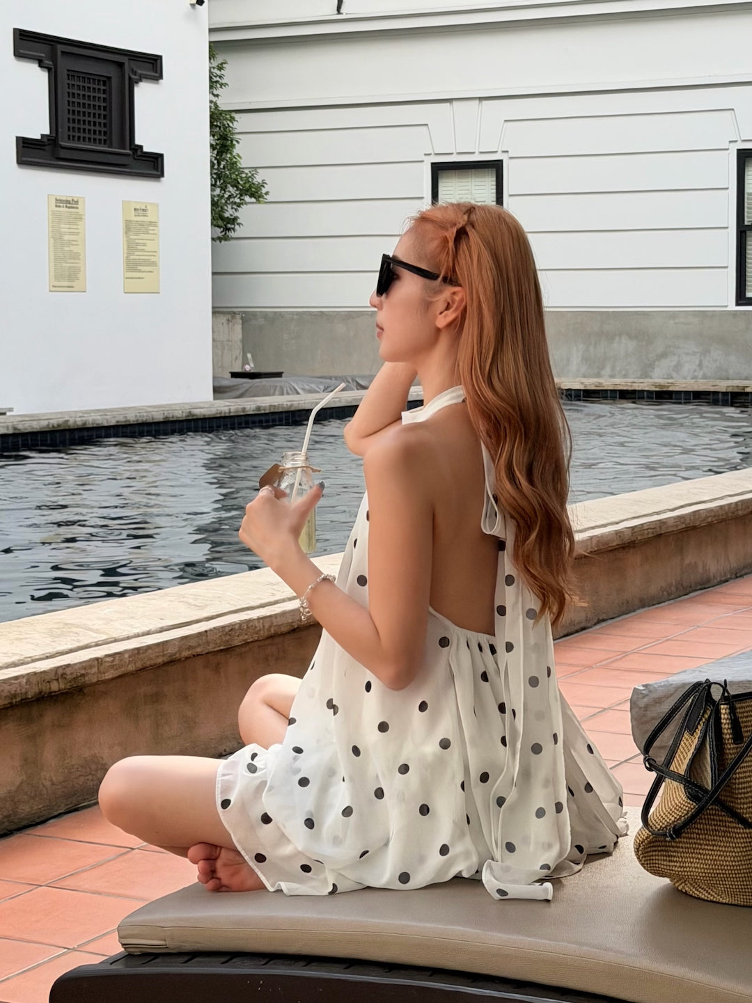 【 夏日炎炎泰國連線☀️🇹🇭 】#14 Dot Bot Balla Dress［兩色入］