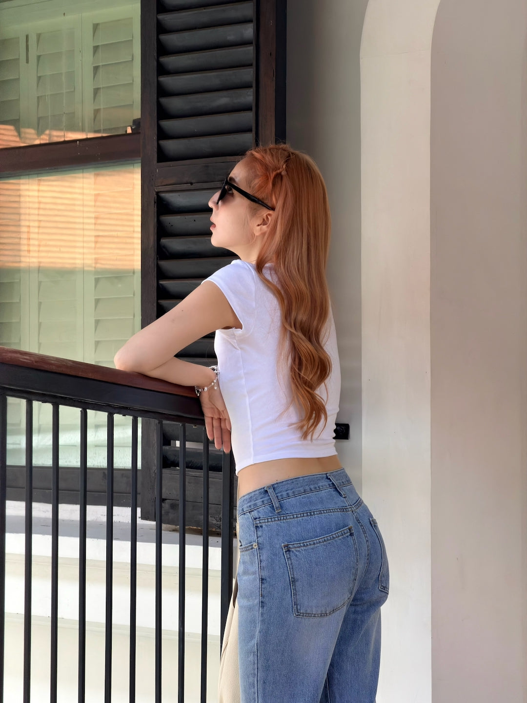 【 夏日炎炎泰國連線☀️🇹🇭 】#18 Basic V-Nack Top［四色入］