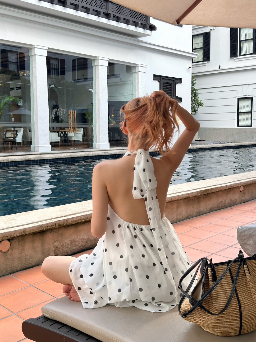 【 夏日炎炎泰國連線☀️🇹🇭 】#14 Dot Bot Balla Dress［兩色入］