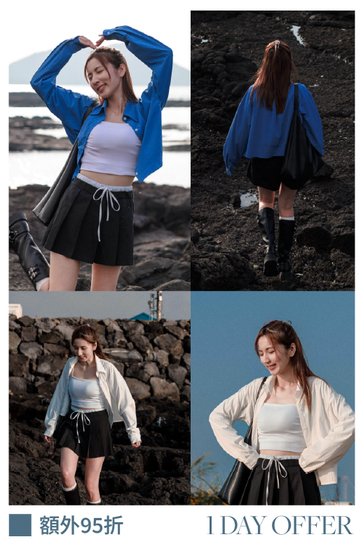 Soksok Smooth Crop Shirt [兩色入]