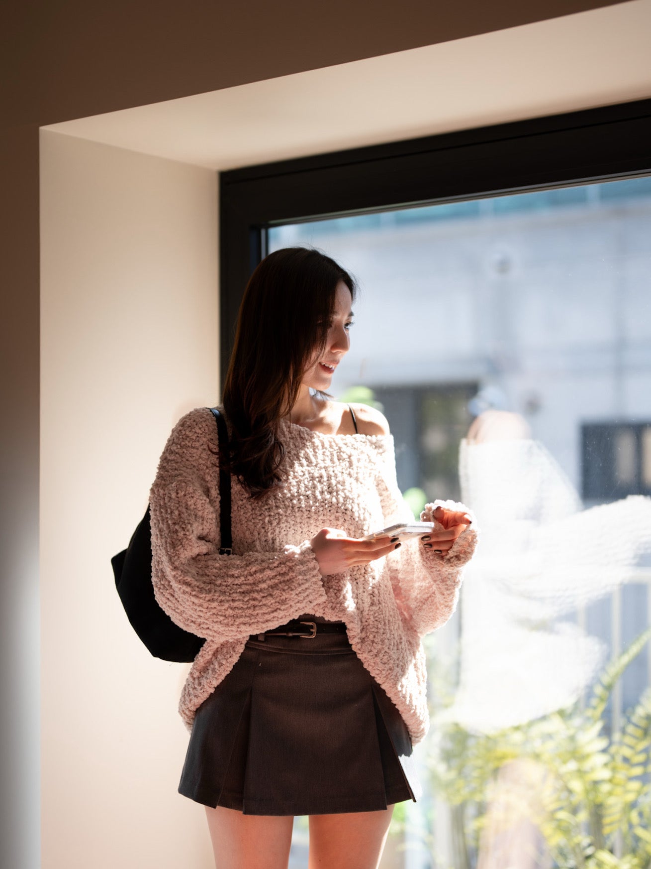 【秋冬的連線🍁】滿滿女友感 💗 Squishy Soft Sweater［兩色入］￼